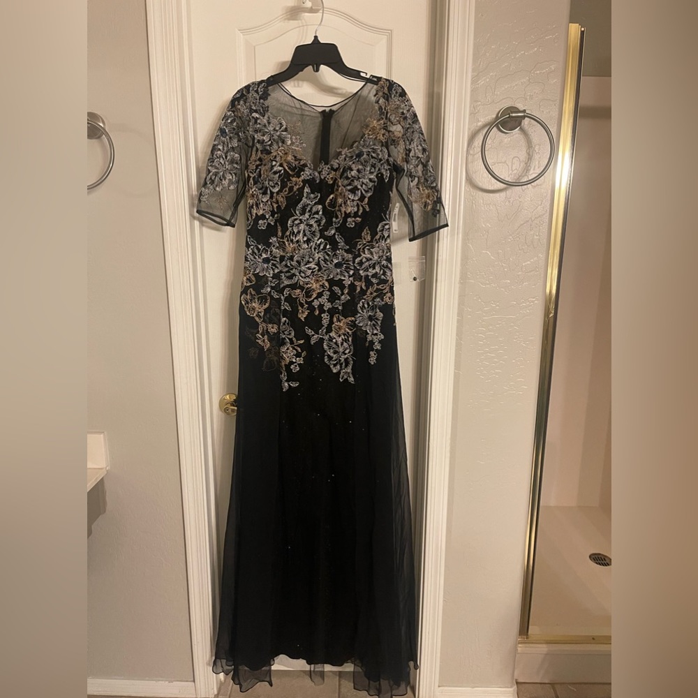 Rickie freeman for Teri Jon evening gown/mother of the bride dress